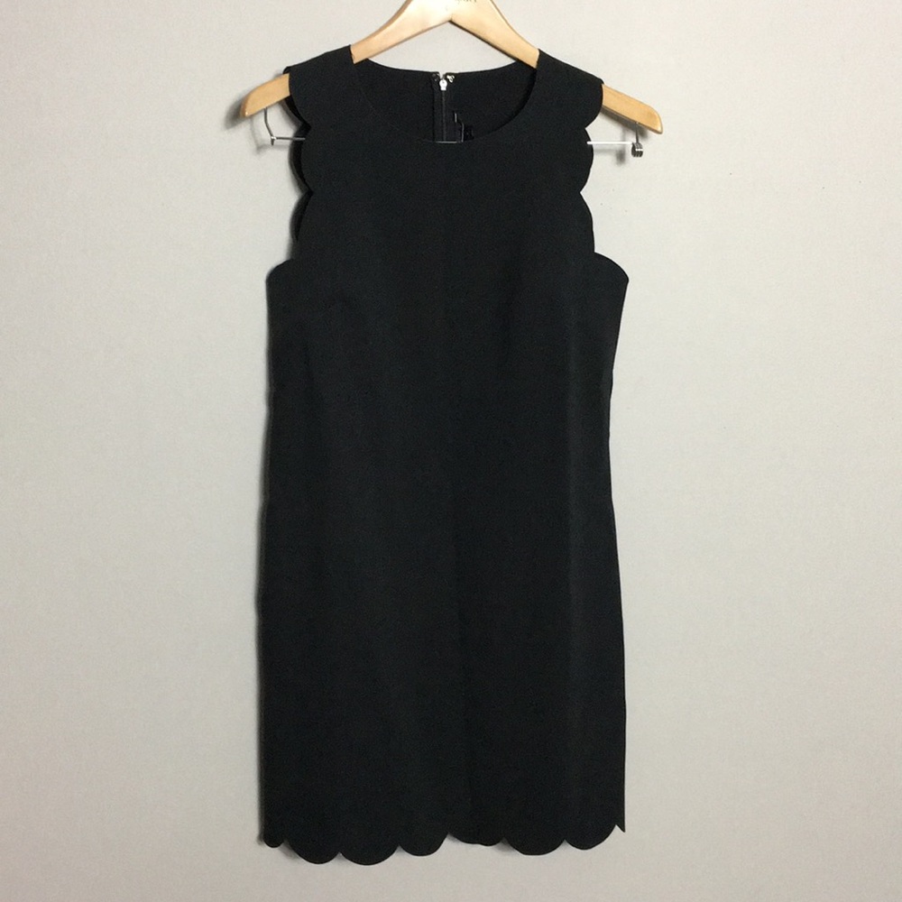 J. Crew • Laser Cut Scalloped Dress